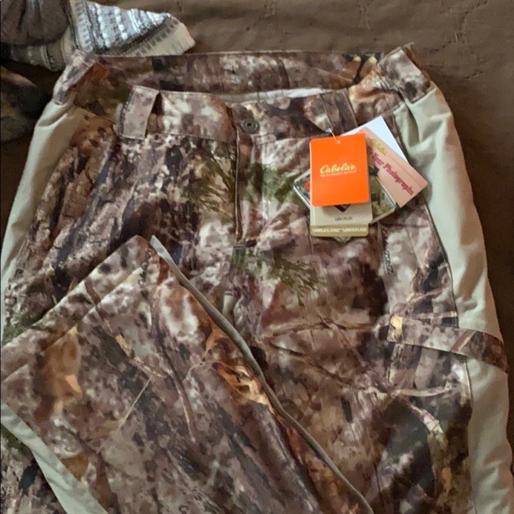 Camo hunting pants